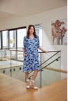 ENCHANT DRESS - blue bloom